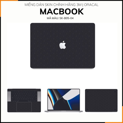 Dán skin macbook pro, macbook air chính hãng 3M nhập khẩu USA - SKIN 3M - MACBOOK - PATTEN TEXTURE 04 - SK-B05-04 phụ kiện điện thoại huỳnh tân store