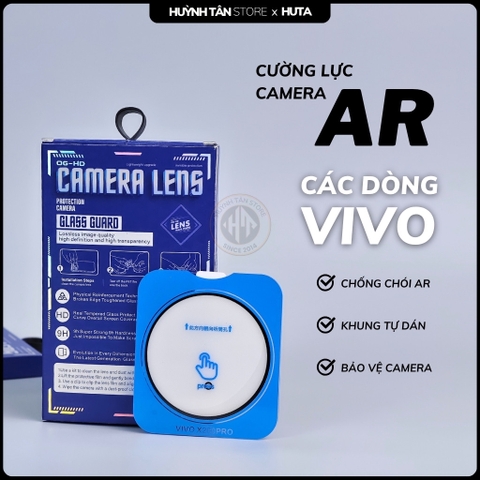 Kính cường lực camera Vivo X200 Pro, X200 Pro Mini, X100 Ultra, X100S, X200S VIỀN ĐEN chống chói công nghệ AR bảo vệ toàn diện phụ kiện huỳnh tân store