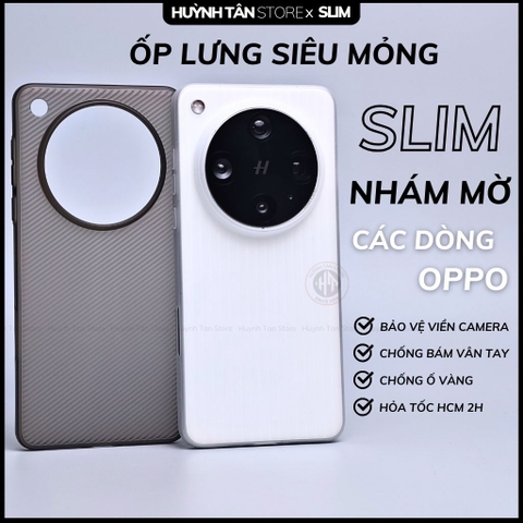 Ốp lưng oppo find x8 ultra x8 pro x8s plus x7 ultra SLIM siêu mỏng ôm sát thân máy bảo vệ camera phụ kiện huỳnh tân store