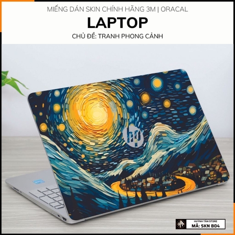 Dán skin laptop asus, dell , acer, hp, msi chính hãng ORAFOL nhập khẩu ĐỨC - SKIN 3M - LAPTOP - TRANH PHONG CẢNH - SKN B04 phụ kiện điện thoại huỳnh tân store