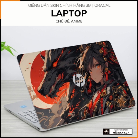 Dán skin laptop asus, dell , acer, hp, msi chính hãng ORAFOL nhập khẩu ĐỨC - SKIN 3M - LAPTOP - ANIME - SKN C07 phụ kiện điện thoại huỳnh tân store