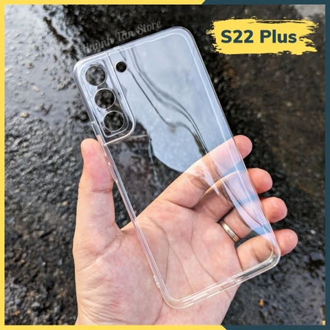 Ốp lưng samsung s22 plus trong suốt bảo vệ camera dẻo siêu mỏng chính hãng gor phụ kiện điện thoại huỳnh tân store