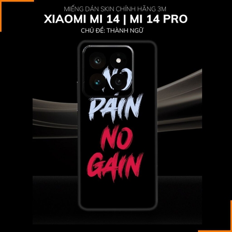 Dán skin điện thoại Xiaomi Mi 14 , Mi 14 Pro full body và camera nhập khẩu chính hãng USA in hình THÀNH NGỮ - SKD K04 phụ kiện điện thoại huỳnh tân store