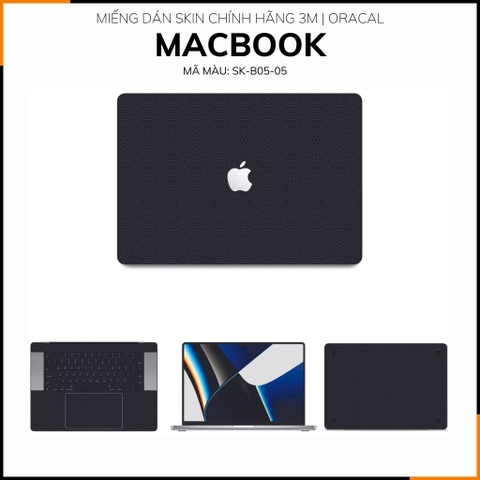 Dán skin macbook pro, macbook air chính hãng 3M nhập khẩu USA - SKIN 3M - MACBOOK - PATTEN TEXTURE 05 - SK-B05-05 phụ kiện điện thoại huỳnh tân store