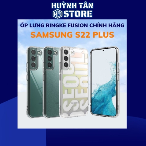 Ốp lưng samsung s22, s22 plus chống sốc Ringke Fusion X chính hãng Korea bảo vệ camera phụ kiện huỳnh tân store