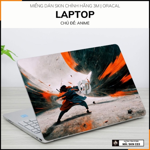 Dán skin laptop asus, dell , acer, hp, msi chính hãng ORAFOL nhập khẩu ĐỨC - SKIN 3M - LAPTOP - ANIME - SKN C03 phụ kiện điện thoại huỳnh tân store