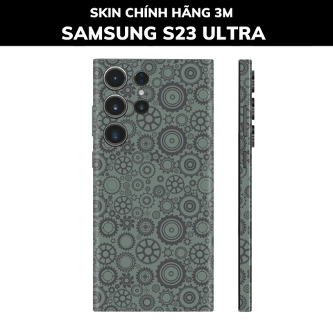 Dán skin điện thoại Samsung S23 Ultra full body và camera nhập khẩu chính hãng USA phụ kiện điện thoại huỳnh tân store - BÁNH RĂNG - Warp Skin Collection