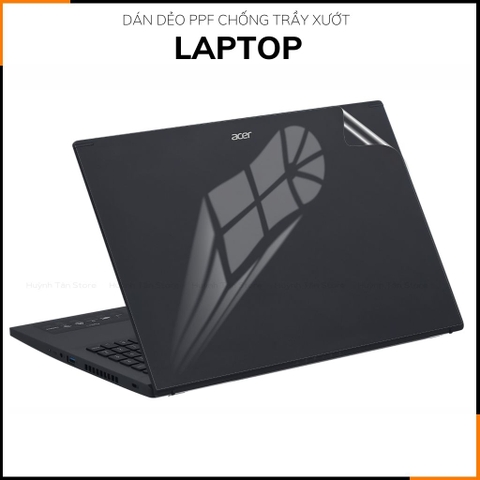 Dán dẻo PPF laptop asus, dell , acer, hp, msi trong suốt hoặc nhám chống trầy xướt, bảo vệ phụ kiện điện thoại huỳnh tân store