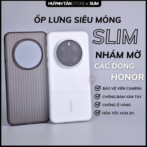 Ốp lưng honor magic 7 pro magic 7 SLIM siêu mỏng ôm sát thân máy bảo vệ camera phụ kiện huỳnh tân store
