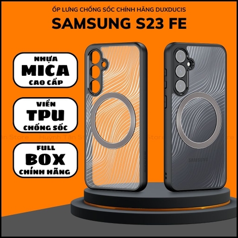 Ốp lưng samsung s23 fe aimo chính hãng duxducis chống va đập trong suốt không ố vàng huỳnh tân store