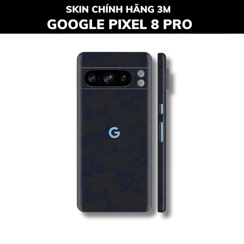 Dán skin điện thoại Pixel 8, Pixel 8 Pro full body và camera nhập khẩu chính hãng USA phụ kiện điện thoại huỳnh tân store - Mamba Light Blue - Warp Skin Collection