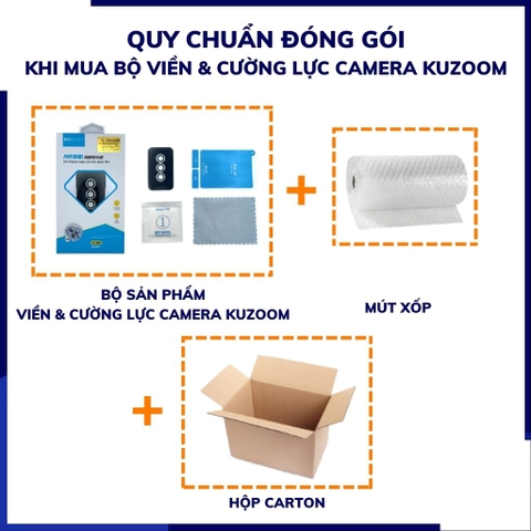 Cường lực camera z fold 4 chính hãng KUZOOM viền nhiều màu chất lượng rõ nét bảo vệ toàn diện cụm camera phụ kiện huỳnh tân store