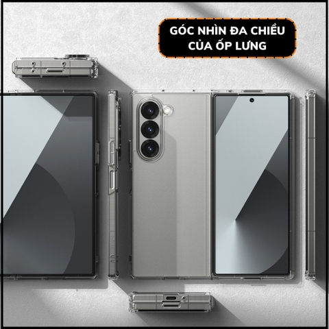 Ốp lưng samsung z fold 7, zfold 6 RINGKE chính hãng trong suốt chống sốc FUSION chống ố vàng phụ kiện huỳnh tân store