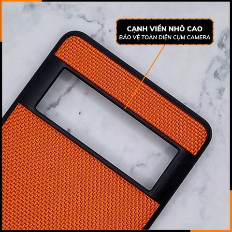 Ốp lưng pixel 8 nhựa dẻo vải nylon nhiều màu chống bám vân tay bảo vệ camera phụ kiện huỳnh tân store