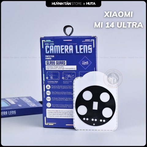 Kính cường lực camera Xiaomi Mi 15 Ultra, Mi 15, Mi 14 Ultra FULL ĐEN chống chói công nghệ AR chống trầy bảo vệ toàn diện phụ kiện huỳnh tân store