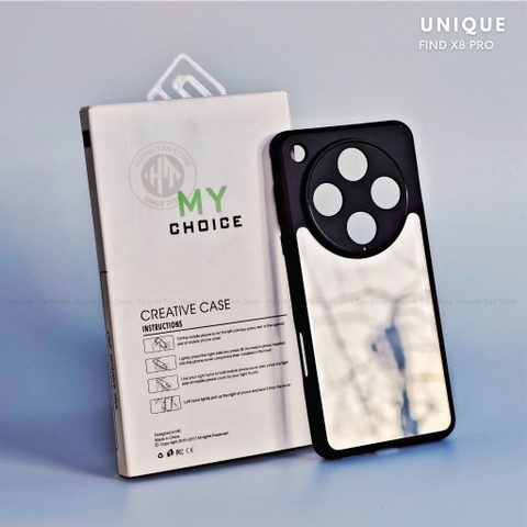 Ốp lưng oppo find x8 ultra x8 pro x8s plus x7 ultra chống sốc chống vân tay UNIQUE bảo vệ camera phụ kiện huỳnh tân store