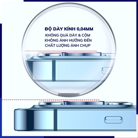 Cường lực camera iphone 14, 14 plus chính hãng KUZOOM viền nhiều màu chất lượng rõ nét bảo vệ toàn diện cụm camera phụ kiện huỳnh tân store