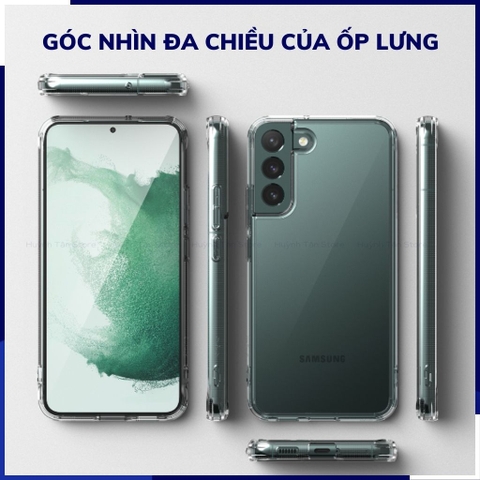 Ốp lưng samsung s22, s22 plus chống sốc Ringke Fusion X chính hãng Korea bảo vệ camera phụ kiện huỳnh tân store