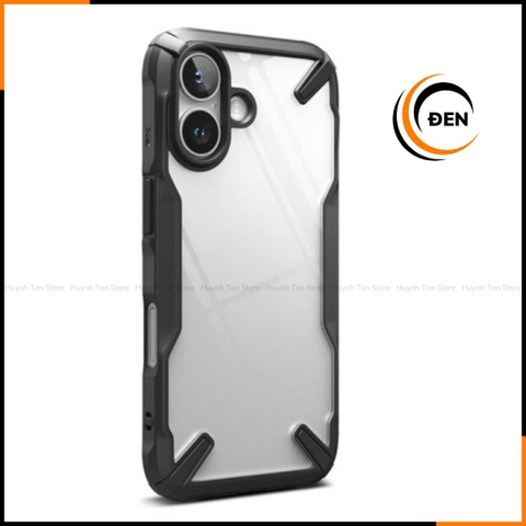 Ốp lưng iphone 16 RINGKE chính hãng trong suốt chống sốc FUSION X chống ố vàng huỳnh tân store