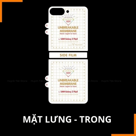 Dán màn hình z flip 5 dẻo TPU trong suốt hoặc nhám 3 lớp dễ dán bảo vệ màn hình phụ kiện điện thoại huỳnh tân store