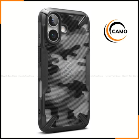 Ốp lưng iphone 16 RINGKE chính hãng trong suốt chống sốc FUSION X chống ố vàng huỳnh tân store