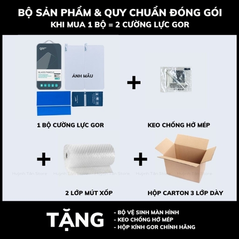 Kính cường lực trong suốt Oppo Find X9 Pro , X8 Ultra , X8s Plus KHÔNG FULL MÀN chống bám vân tay chính hãng GOR