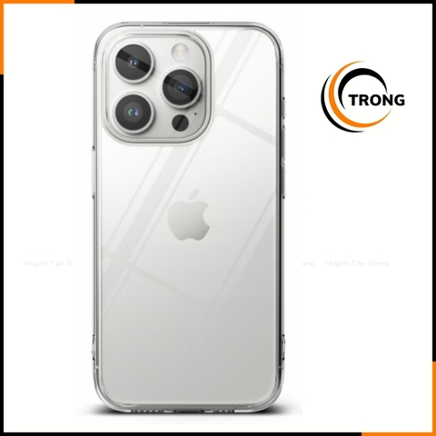 Ốp lưng iphone 15 pro max RINGKE chính hãng trong suốt chống sốc FUSION chống ố vàng phụ kiện điện thoại huỳnh tân