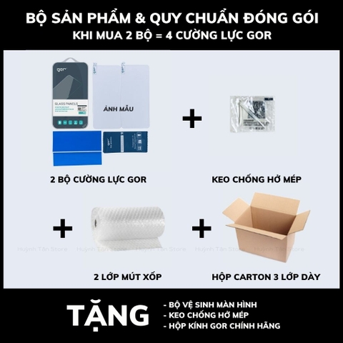 Kính cường lực trong suốt Oppo Find X9 Pro , X8 Ultra , X8s Plus KHÔNG FULL MÀN chống bám vân tay chính hãng GOR