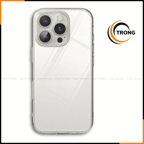 Ốp lưng iphone 16 Pro RINGKE chính hãng trong suốt chống sốc FUSION X chống ố vàng huỳnh tân store