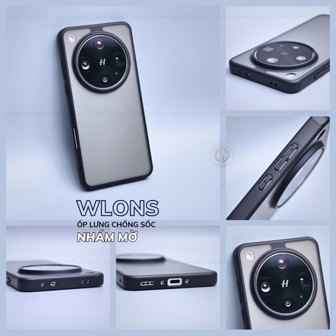 Ốp lưng oppo find x8 ultra x8 pro x8s plus x7 ultra x6 x5 chống sốc chính hãng WLONS phụ kiện huỳnh tân store