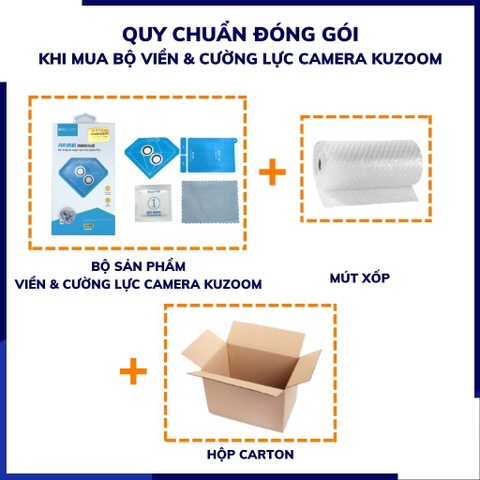 Cường lực camera iphone 14, 14 plus chính hãng KUZOOM viền nhiều màu chất lượng rõ nét bảo vệ toàn diện cụm camera phụ kiện huỳnh tân store