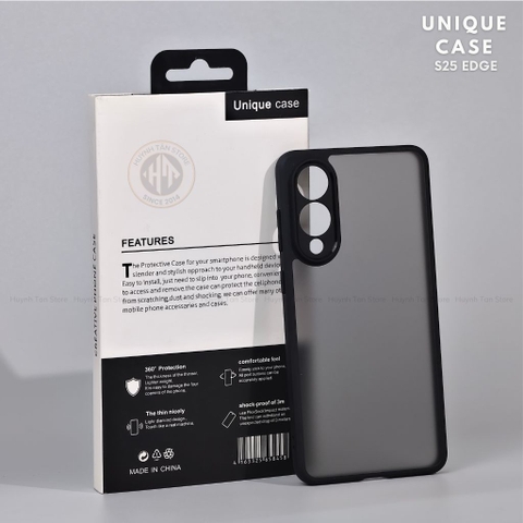 Ốp lưng samsung s25 ultra s25 edge s24 fe s23 fe s22 ultra chống sốc chống vân tay UNIQUE bảo vệ camera phụ kiện huỳnh tân store