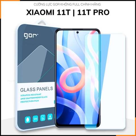 Kính cường lực trong suốt Xiaomi 17 Pro Max , 15T Pro , 14T , 14 , 13 KHÔNG FULL MÀN chống bám vân tay chính hãng GOR