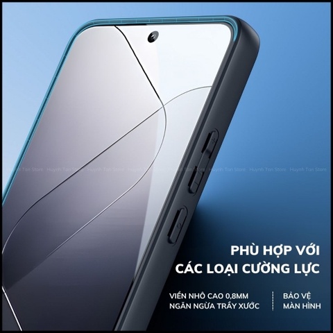 Ốp Xiaomi 17 Pro Max, 15 Ultra, 15T, 14 k70 aimo chính hãng duxducis chống va đập trong suốt không ố vàng huỳnh tân store