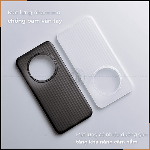 Ốp lưng honor magic 7 pro magic 7 TPU vân SÓNG DỌC siêu mỏng ôm sát thân máy phụ kiện huỳnh tân store