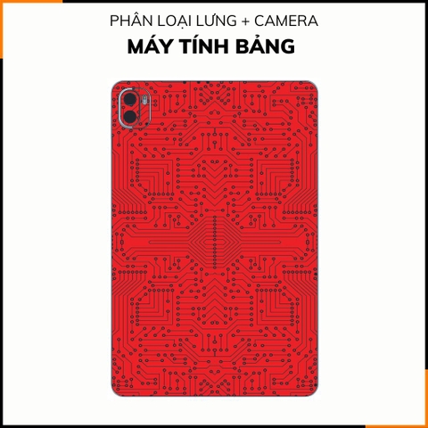 Dán skin máy tính bảng xiaomi, huawei, oppo, lenovo, google, microsoft, vivo  full body và camera chính hãng ORAFOL nhập khẩu từ ĐỨC MÁY TÍNH BẢNG  - ELECTRIC RED -  SK B01 05 phụ kiện điện thoại huỳnh tân store