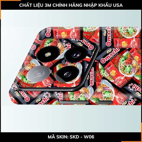 Dán skin điện thoại Xiaomi Mi 14 , Mi 14 Pro full body và camera nhập khẩu chính hãng USA in hình UNIQUE - SKD W06 phụ kiện điện thoại huỳnh tân store