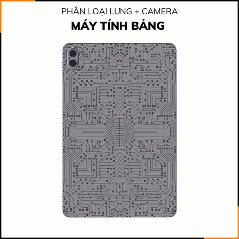 Dán skin máy tính bảng xiaomi, huawei, oppo, lenovo, google, microsoft, vivo  full body và camera chính hãng ORAFOL nhập khẩu từ ĐỨC MÁY TÍNH BẢNG  - ELECTRIC GREY -  SK B01 02 phụ kiện điện thoại huỳnh tân store