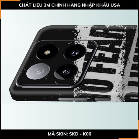 Dán skin điện thoại Xiaomi Mi 14 , Mi 14 Pro full body và camera nhập khẩu chính hãng USA in hình THÀNH NGỮ - SKD K06 phụ kiện điện thoại huỳnh tân store
