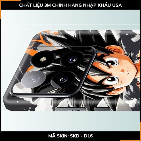 Dán skin điện thoại Xiaomi Mi 14 , Mi 14 Pro full body và camera nhập khẩu chính hãng USA in hình Dragon Ball - SKD D16 phụ kiện điện thoại huỳnh tân store