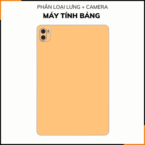 Dán skin máy tính bảng xiaomi, huawei, oppo, lenovo, google, microsoft, vivo  full body và camera chính hãng ORAFOL nhập khẩu từ ĐỨC MÁY TÍNH BẢNG  - PASTEL YELLOW -  SK A02 03 phụ kiện điện thoại huỳnh tân store