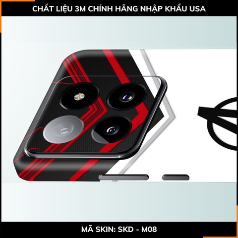 Dán skin điện thoại Xiaomi Mi 14 , Mi 14 Pro full body và camera nhập khẩu chính hãng USA in hình MAVEL - SKD M08 phụ kiện điện thoại huỳnh tân store