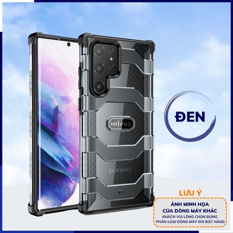 Ốp lưng s22 ultra chống sốc bảo vệ camera trong suốt chống ố vàng wlons phụ kiện điện thoại huỳnh tân store