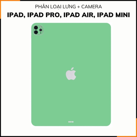 Dán skin ipad , ipad pro, ipad air , ipad mini full body và camera chính hãng 3M - PASTEL SEAFOAM GREEN - SK-A02-02 phụ kiện điện thoại huỳnh tân store