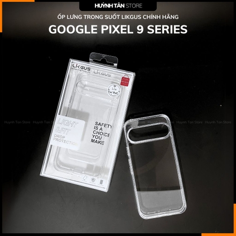 Ốp lưng LikGus trong suốt chống sốc bảo vệ camera Google Pixel 9 pro xl 9 pro 9 chính hãng huỳnh tân store