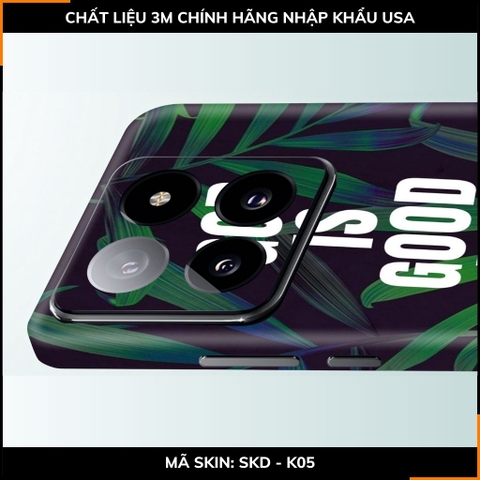 Dán skin điện thoại Xiaomi Mi 14 , Mi 14 Pro full body và camera nhập khẩu chính hãng USA in hình THÀNH NGỮ - SKD K05 phụ kiện điện thoại huỳnh tân store