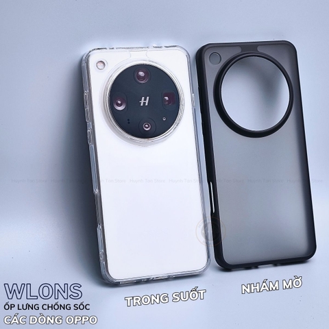 Ốp lưng oppo find x8 ultra x8 pro x8s plus x7 ultra x6 x5 chống sốc chính hãng WLONS phụ kiện huỳnh tân store