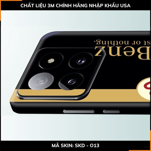 Dán skin điện thoại Xiaomi Mi 14 , Mi 14 Pro full body và camera nhập khẩu chính hãng USA in hình VINTAGE RACING - SKD O13 phụ kiện điện thoại huỳnh tân store