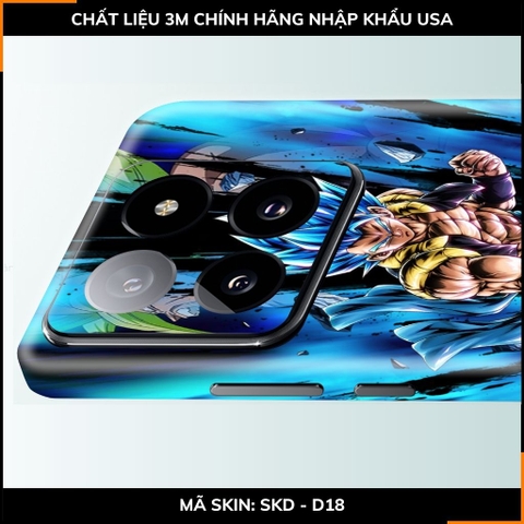 Dán skin điện thoại Xiaomi Mi 14 , Mi 14 Pro full body và camera nhập khẩu chính hãng USA in hình Dragon Ball - SKD D18 phụ kiện điện thoại huỳnh tân store