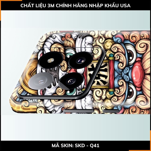 Dán skin điện thoại Xiaomi Mi 14 , Mi 14 Pro full body và camera nhập khẩu chính hãng USA in hình NEW YEAR 2024 - SKD Q44 phụ kiện điện thoại huỳnh tân store